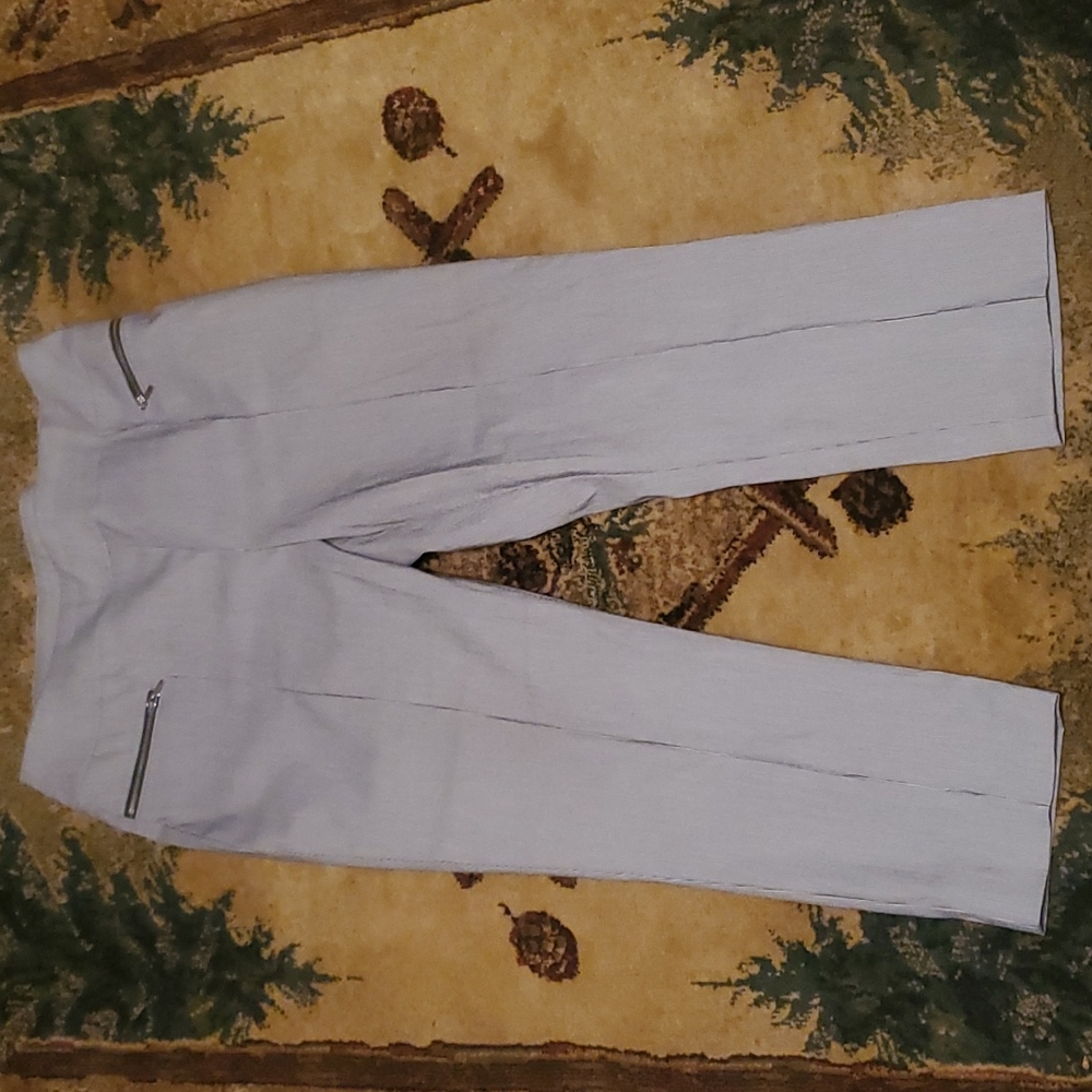 Chico's pin strip Perfect Stretch Pants